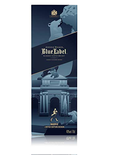 Johnnie Walker Blue Label Whisky Edición Limitada Madrid - 700 ml