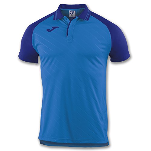 Joma Torneo II Polo, Hombre, Royal, 2XL/3XL