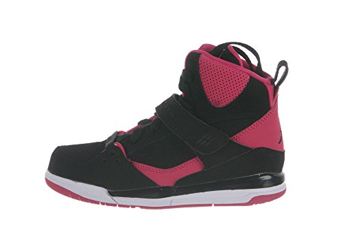 JORDAN Kids GIRLS Flight 45 High GP - Vida, color rosa y blanco