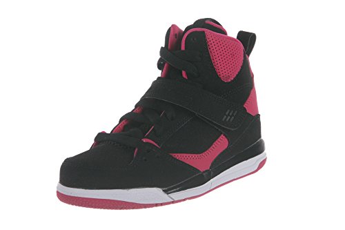 JORDAN Kids GIRLS Flight 45 High GP - Vida, color rosa y blanco