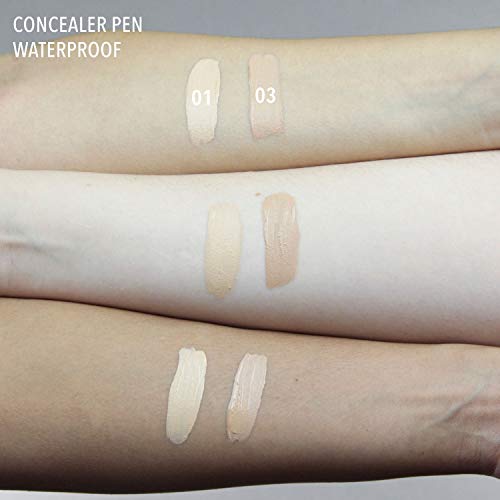 Jorge de la Garza - Concealer Pen waterproof- Corrector con Pincel 01 Light