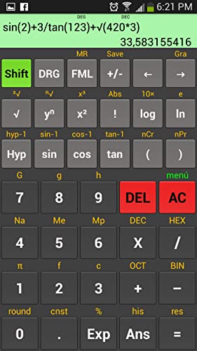 Kal Scientific calculator