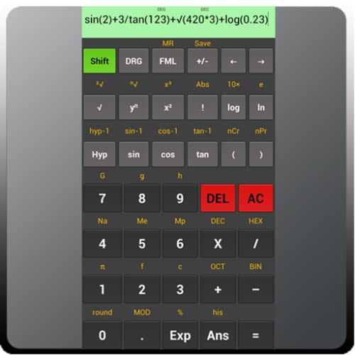 Kal Scientific calculator