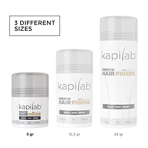 Kapilab Fibras Capilares (5 gramos, Negro)