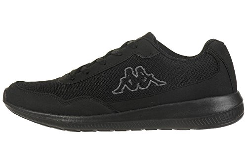 Kappa Follow OC, Zapatillas Unisex Adulto, Negro Black Grey 1116, 43 EU