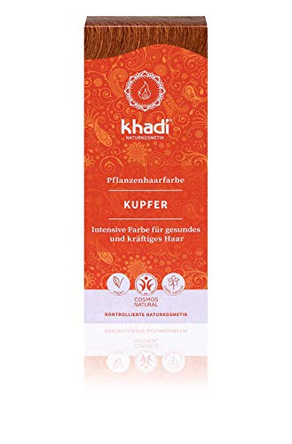 Khadi Tinte Herbal Color Cobre 100Gr 1 Unidad 500 g