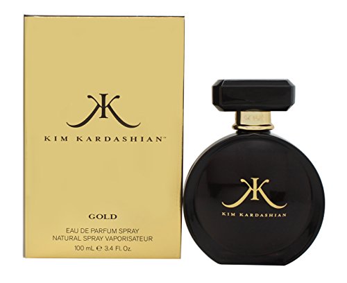 Kim Kardashian Gold by Kim Kardashian Eau De Parfum Spray 3.4 oz for Women by Kim Kardashian