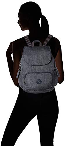 Kipling - City Pack S, Mochilas Mujer, Azul (Active Denim)