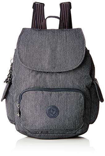 Kipling - City Pack S, Mochilas Mujer, Azul (Active Denim)