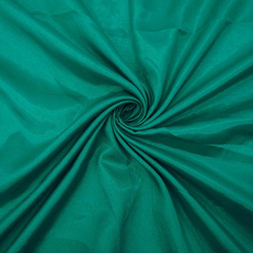 Knitwit 42"De Ancho Shantung Diseñador Tela Vestido Verde Vestido De Novia Tejido Sólido por El Patio