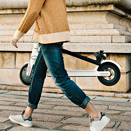 Konesky Neumático 10 Pulgadas para Scooter Electrico, Reforma de DIY 10 Pulgadas Ruedas de Reemplazo Antideslizamiento Scooter Eléctrico Compatible con Xiaomi M365 (2 Pieces Negro)