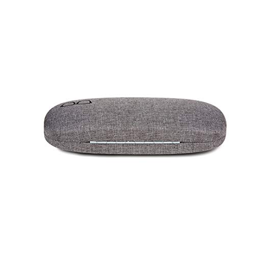 Kono Fundas de Gafas Rigida Protector de Gafas Estuches para Hombre y Mujeres (Gris)