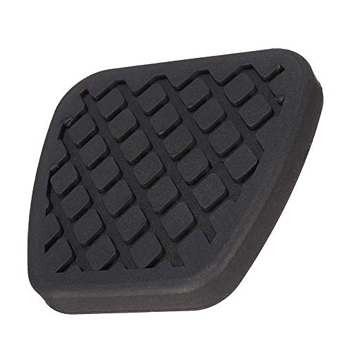 Kooshy Pedal de Embrague y Almohadilla de Pedal de Freno, Almohadilla de Pedal de Embrague de Freno de Goma Negra para Honda Civic Accord CR-V Acura, 2 Piezas