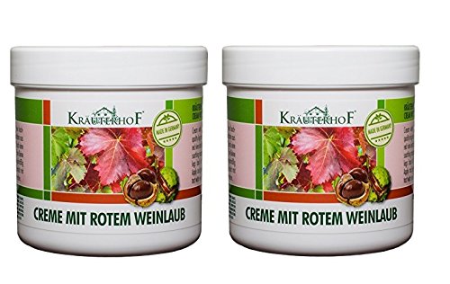 Kräuterhof Crema con hojas de vid roja 2 x 250ml