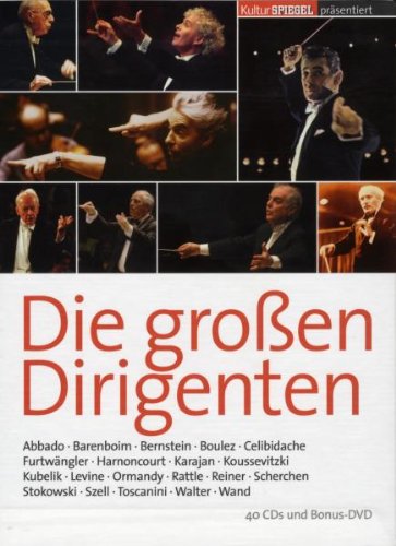 KulturSPIEGEL Die großen Dirigenten: Box-Set 40 CDs plus DVD