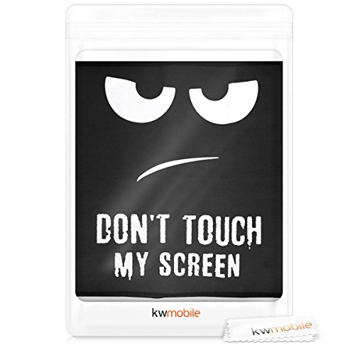 kwmobile Funda Compatible con Monitor de 31-32" - Cubierta Anti Polvo para Pantalla - Protector Don't Touch my Screen