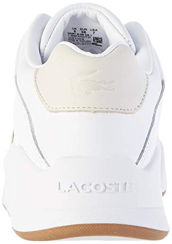 Lacoste Court Slam 319 1 SFA, Zapatillas para Mujer, Blanco (White/Gum), 38 EU