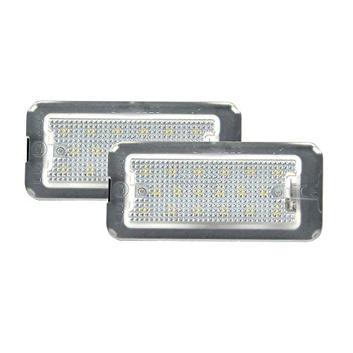 Lámpara de luces de matrícula LED blanca para 500/595/695 500C 595C 695C 312 C OEM: 51800482, no para I500 y 500X Canbus