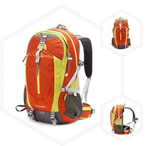 LBFXQ Paquete de Deportes al Aire Libre Senderismo Escalada acampa Impermeable Ultraligero Tejido Transpirable y Resistencia a la abrasión de Capilaridad Adecuado para Hombres Mujeres,D