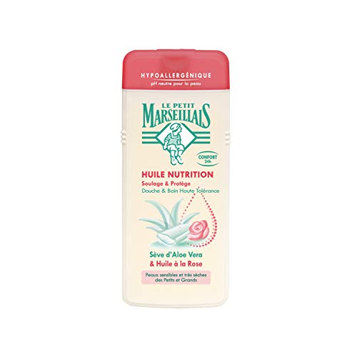 Le Petit Marseillais ducha aceite Nutrition Hypo Aloe aceite rosa 650 ml