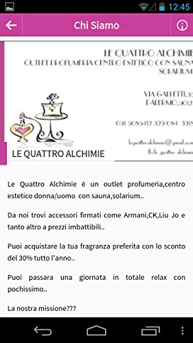 LE QUATTRO ALCHIMIE