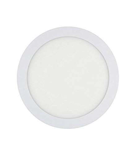 LED ATOMANT, S.L. Pack 10X Panel Downlight D Redondo Plano, 18 W, Blanco, 10