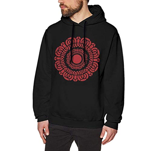 Legend of Korra Vaatu The Last Airbender Sudaderas con Capucha para Hombre Sudadera con Cuello Redondo y Manga Larga Negro