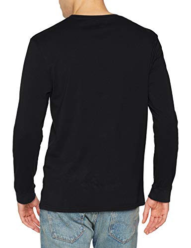 Levi's LS Original Hm tee Camiseta, Negro (Black 0009), Small para Hombre