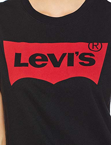 Levi's On Tour Camiseta Deportiva de Tirantes, Negro (Red Hsmk Tank Black 0023), X-Small para Mujer