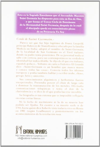 Libro De Oro De Saint Germain