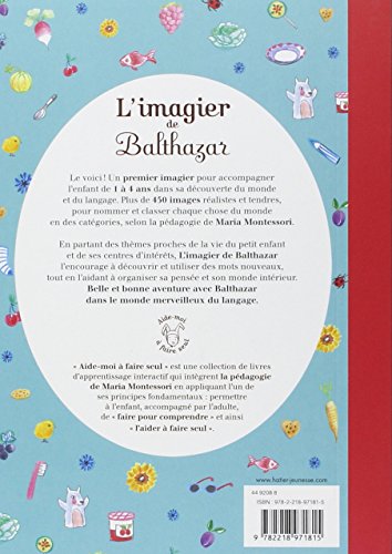 L'imagier Montessori de Balthazar - Pédagogie Montessori