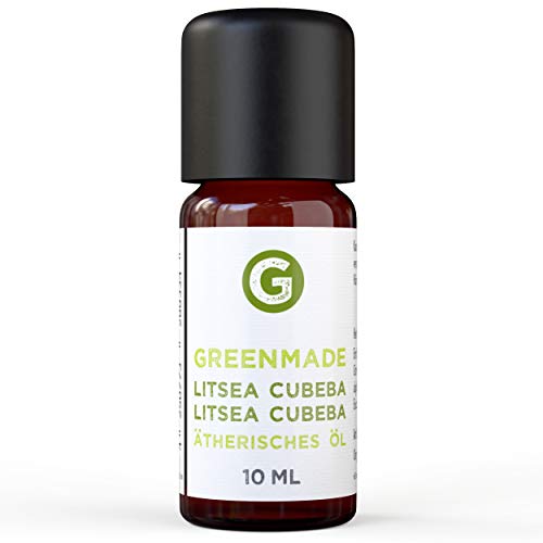 Litsea Cubeba aceite 10 ml – 100% naturreines, aceite esencial de greenmade