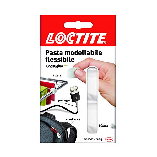 Loctite Kintsuglue pasta modellante bianca - Kits de reparación para superficies (Ready mixed, White, 24 h, 5 °C, 40 °C, 1.86 g/cm³)