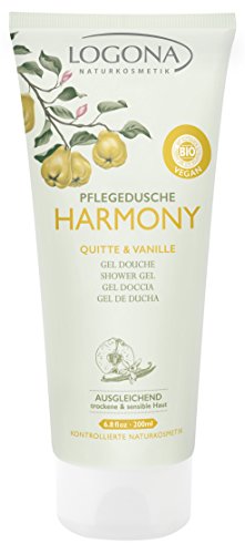 LOGONA 00573 gel de ducha Mujeres Cuerpo Membrillo, Vainilla 200 ml - Geles de ducha (Mujeres, Cuerpo, Piel seca, Piel sensible, Membrillo, Vainilla, 200 ml, Tubo)