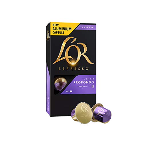 L'OR Espresso - Surtido de Café Expreso -Cápsulas de café de aluminio compatibles con máquinas Nespresso® - 8 paquetes de 10 cápsulas cada uno (80 Porciones)