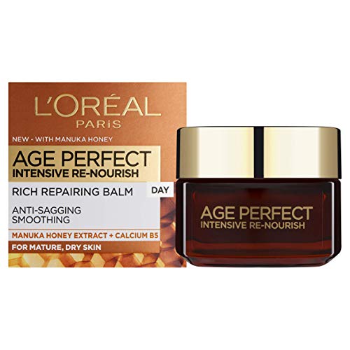 L'oreal L 'oreal Age Perfect Intensive Renourish Manuka - Crema para el día de la miel, 50 ml x