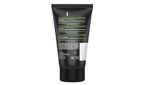 L'Oreal Men Expert Pure Charcoal, Gel Limpiador Anti-Imperfecciones con Carbón Purificante, 1 Paquete de 6 Unidades x 100 ml - Total: 600 ml