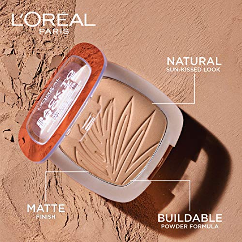 L’Oréal Paris Make-Up Designer LMU WULT Bronze.Pwd Nu 02 Sunkiss polvo facial 1 - Polvos faciales (Back to Bronze, Bronzing, Polvo compacto, Mujeres, #995530, 15 mm)