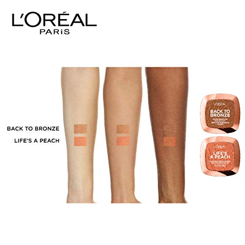 L’Oréal Paris Make-Up Designer LMU WULT Bronze.Pwd Nu 02 Sunkiss polvo facial 1 - Polvos faciales (Back to Bronze, Bronzing, Polvo compacto, Mujeres, #995530, 15 mm)