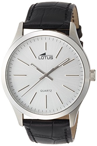 Lotus Reloj Analógico para Hombre de Cuarzo con Correa en Cuero 15961/1