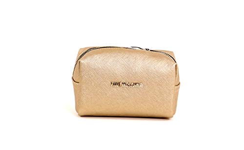 Love Moschino JC5392PP06 Estuche de maquillaje Unisex Oro TU