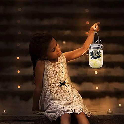 Luz de botella, Linterna de Hadas Con Pilas Para Niñas, Frascos Divertidos de Bricolaje Con Luces de Hadas, Grandes Regalos Para El proyecto de Arte Deco, Fiesta de Cumpleaños(2Pack)