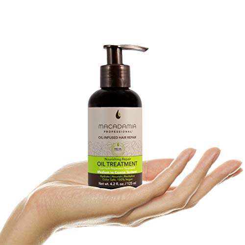 Macadamia Nourishing Moisture - aceites para el cabello (Mujeres, Apply a few drops to your palms, using more or less depending on hair length) 125 ml (MAM400100)