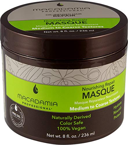 Macadamia Nourishing Moisture - mascarillas para el cabello (Mujeres, Argan oil, After shampooing, apply throughout damp hair from roots to ends. Comb through if desired. Leave on f)