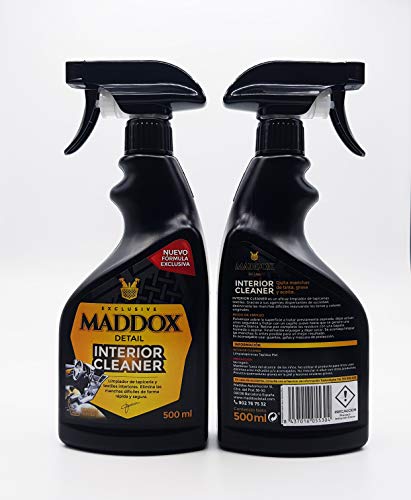 Maddox Detail - Interior Cleaner - Limpia Tapicerias Coche Profesional (500 ml)