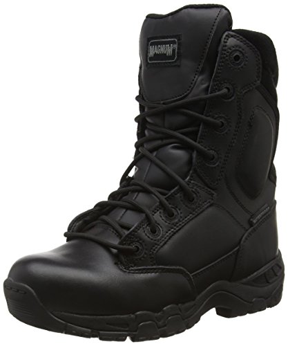 Magnum Viper Pro 8.0 Leather Waterproof, Botas De Trabajo Unisex Adulto, color negro (black 021), talla 41 EU (7 UK)