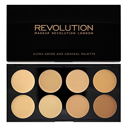 Makeup Revolution - Paleta de correctores Ultra - Light-Medium