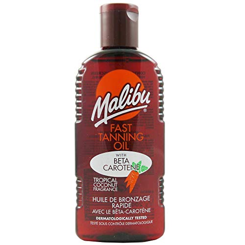 Malibu Fast Tanning Oil with Carotene 200 ml