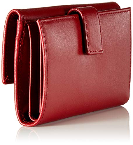 Mandarina Duck Hera 3.0, Billetera para Mujer, Rojo (Rosso/Red), 10x21x28.5 cm (B x H x T)