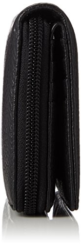 Mandarina Duck Hera 3.0 Portafoglio, Billetera para Mujer, Negro (Negro), 10x21x28.5 cm (B x H x T)